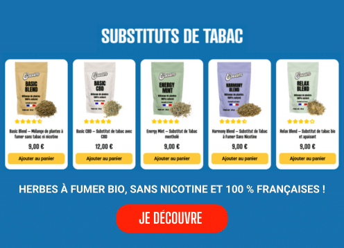 ALTERNATIVE AU TABAC POUR JOINT